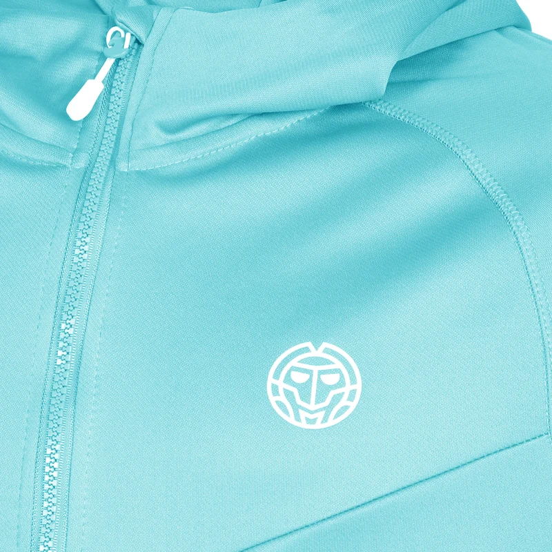Crew Hood Trainingsjacke Jungen-Hellblau
