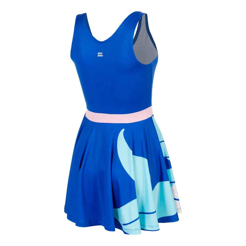 Hey Laguna Kleid Damen-blau, mehrfarbig