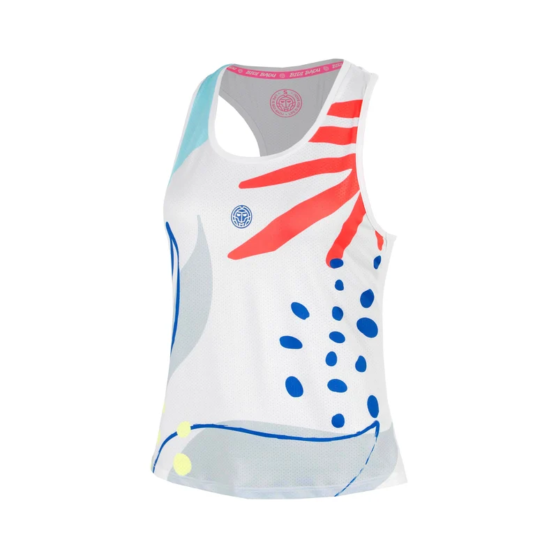 Hey Laguna Racerback Tank-Top Mädchen - weiß, mehrfarbig
