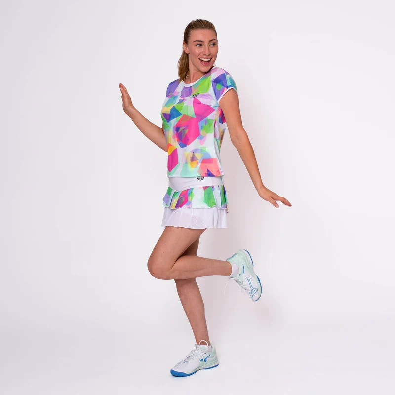 Kaleido T-Shirt Damen-Mehrfarbig