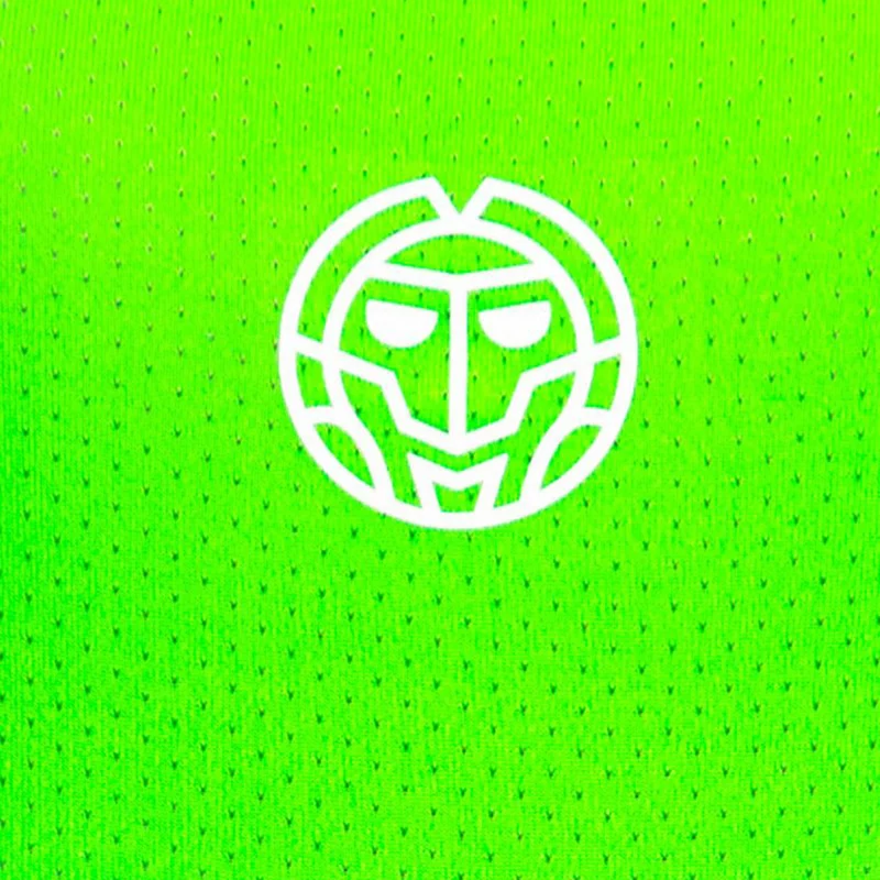 Crew Gradiant Longsleeve Mädchen-Neongrün,Weiß