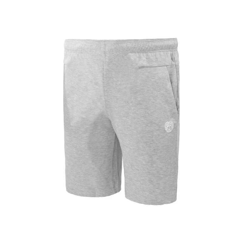 Danyo Basic Shorts Herren-Hellgrau,Weiß