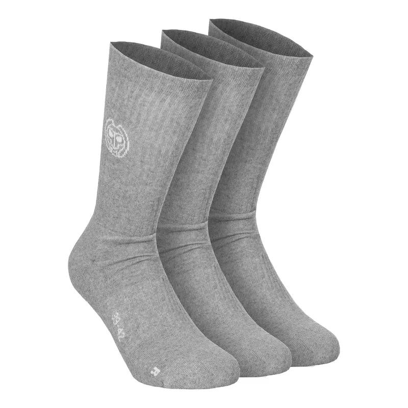 Don Carlito Crew Move Tennissocken-Grau,Weiß