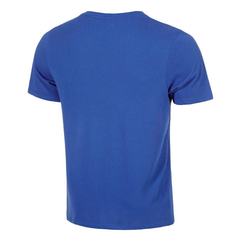 Trainings Small Logo T-Shirt Herren - blau, weiß