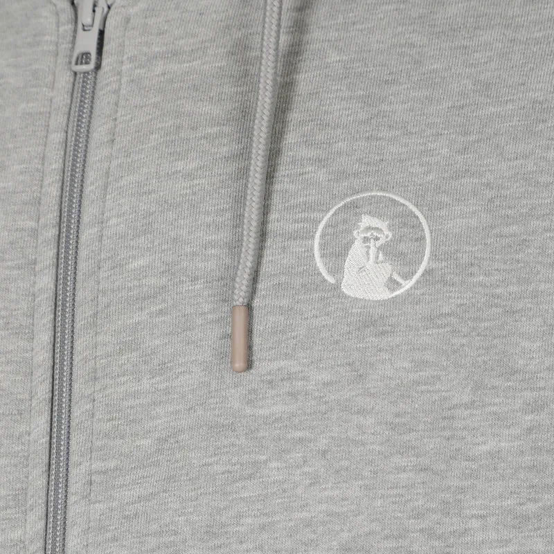 Essential Zip Sweatjacke Herren-grau