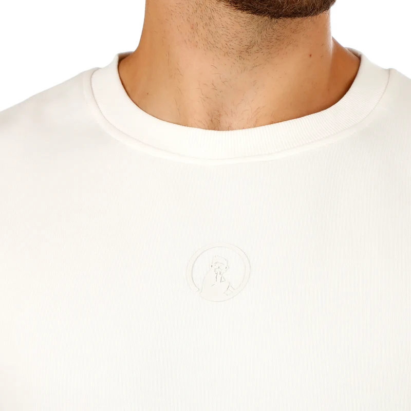 Tonal Core Sweatshirt Herren-creme