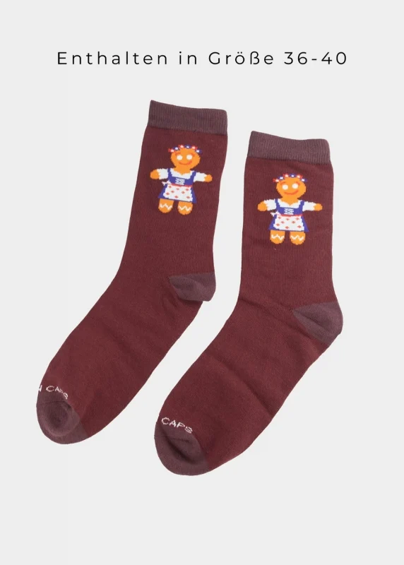 BAVARIAN CAPS Weihnachtszauber Socken Set – Festliche Geschenkidee