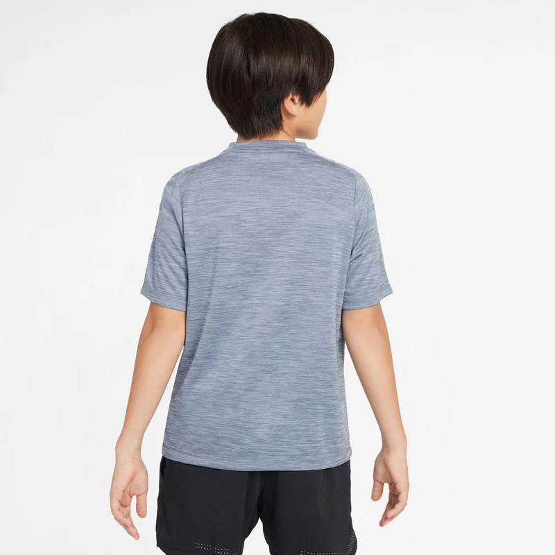 Dri-Fit Multi Heather T-Shirt Kinder-Blaugrau
