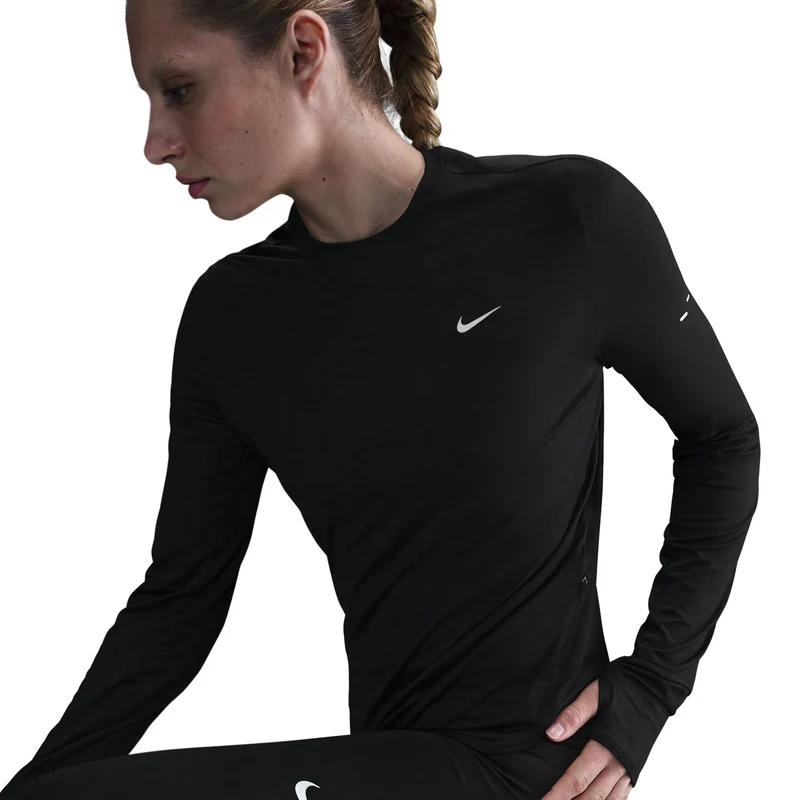 Swift Laufshirt Damen - schwarz
