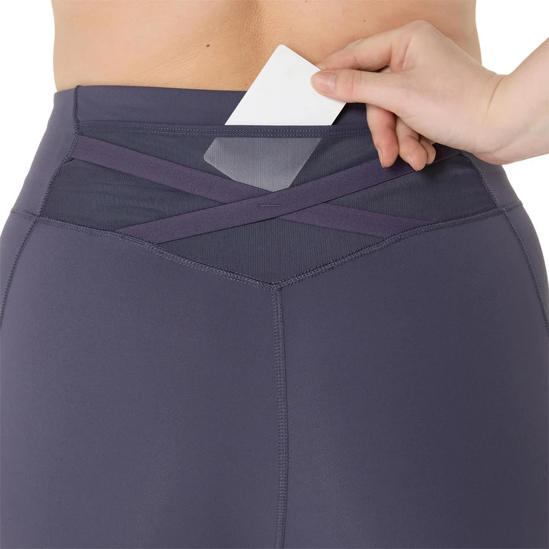 Nagino Run Adjustable Lauftight Damen-blaugrau