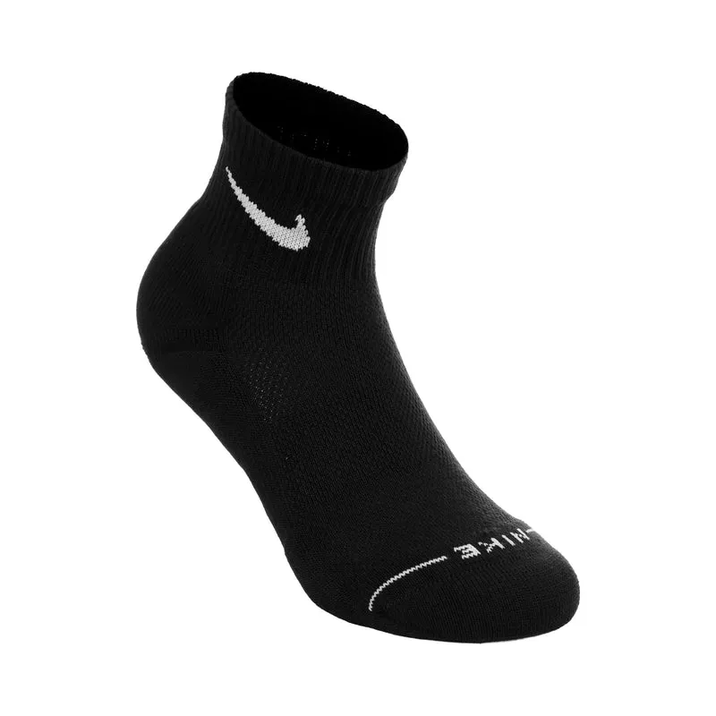 Ankle Tennissocken 3er Pack Unisex - schwarz
