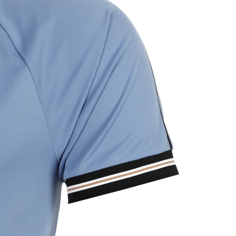 Serve Polo Herren-blaugrau