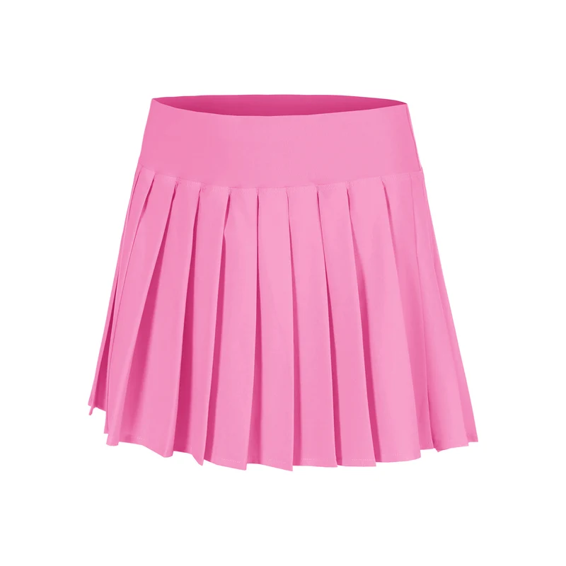 Love Pleated Rock Damen - pink, weiß