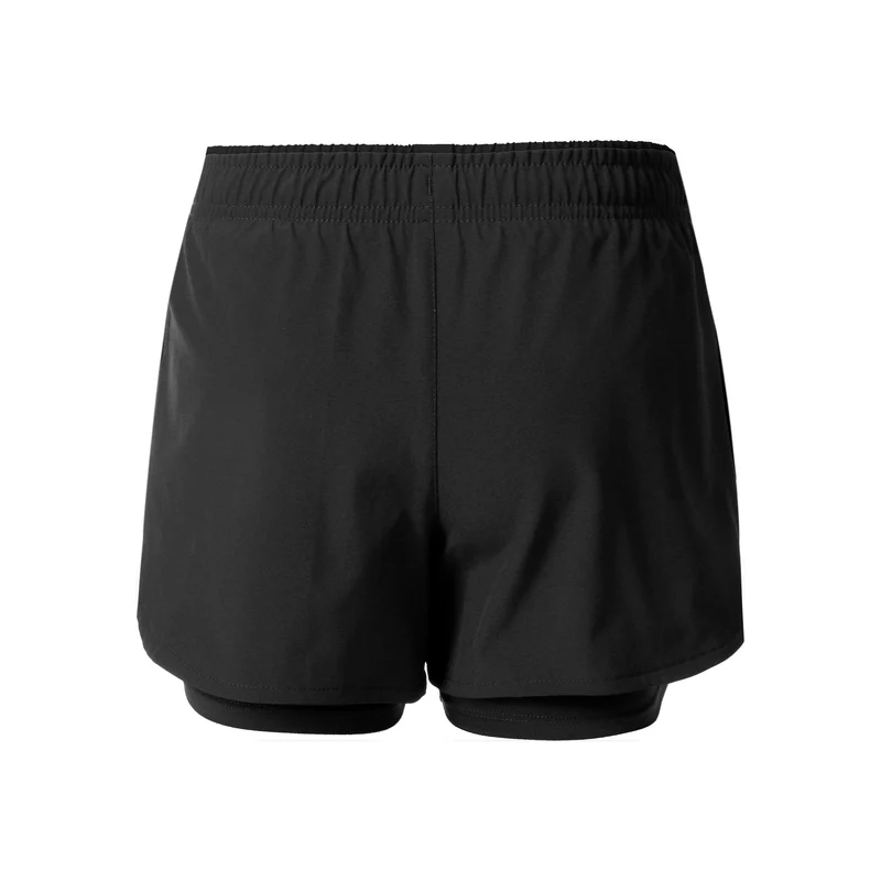Match 2in1 Shorts Mädchen-Schwarz,Weiß