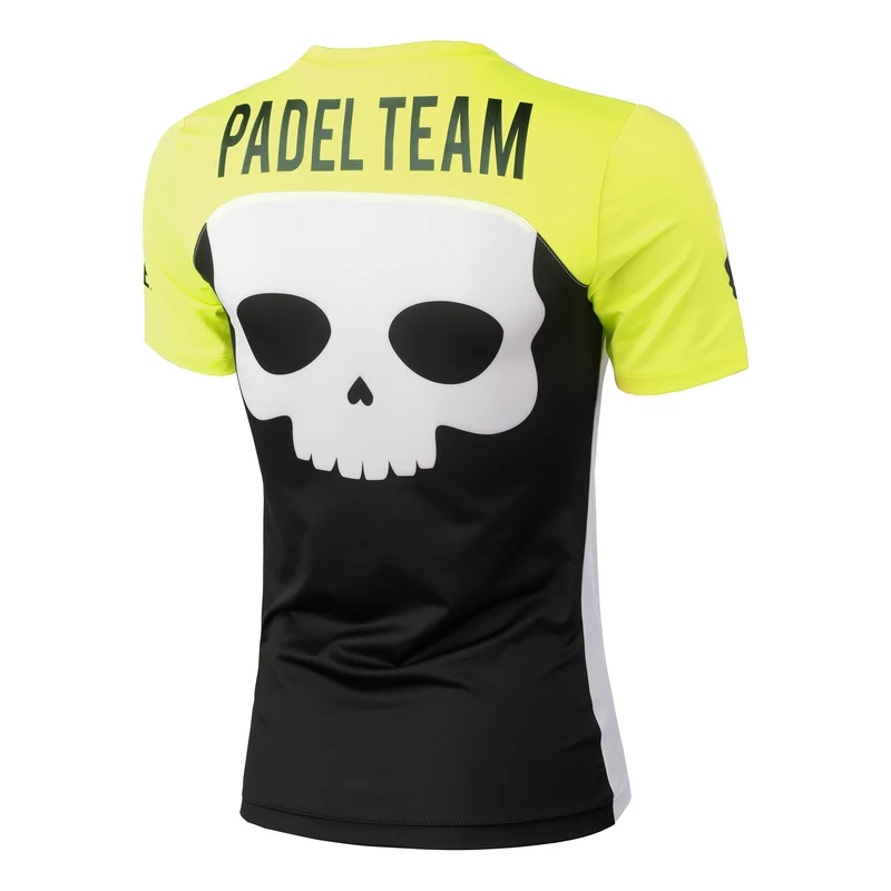 Tech Team T-Shirt Damen-Weiß,Gelb