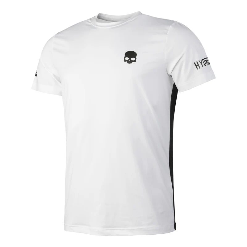 Tech Team T-Shirt Herren-Weiß,Schwarz