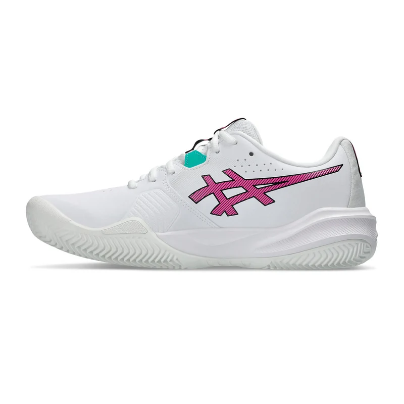 Gel-Challenger 15 Sandplatzschuh Herren - weiß, pink