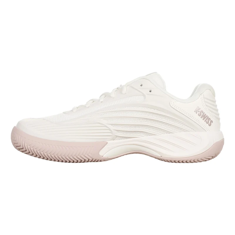 Hypercourt Express 3 Sandplatzschuh Damen - weiß, rosa