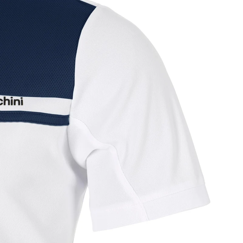 Riflesso PL Polo Herren - weiß, dunkelblau