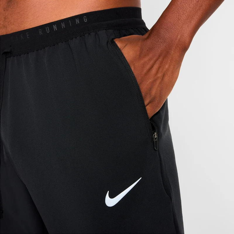 Stride Laufhose Herren - schwarz, silber