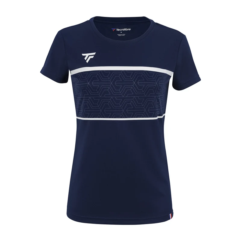 Team Tech T-Shirt Damen-Dunkelblau