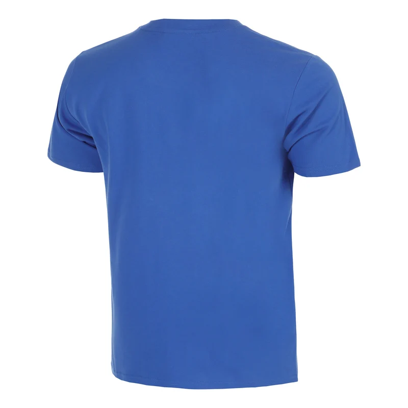Crush Scraped T-Shirt Herren-blau, weiß
