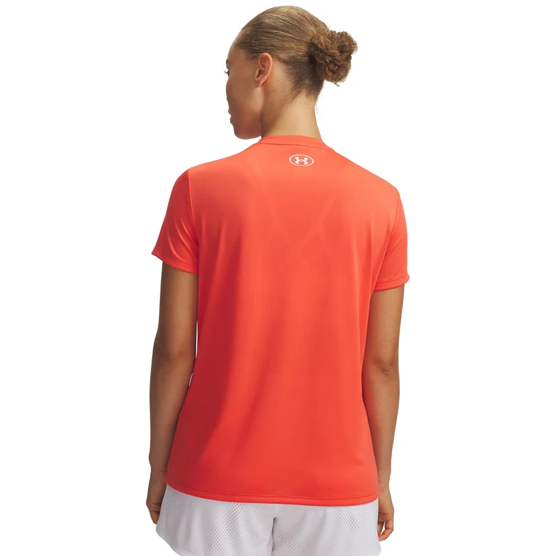 Tech Solid T-Shirt Damen-rot