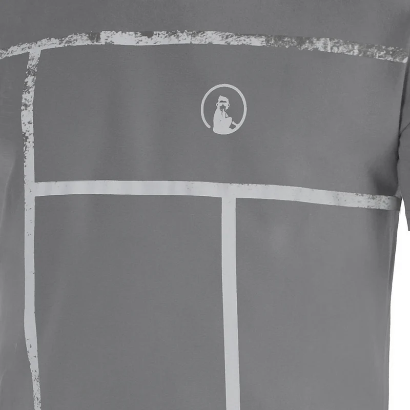 Crush Court T-Shirt Jungen-dunkelgrau, hellgrau