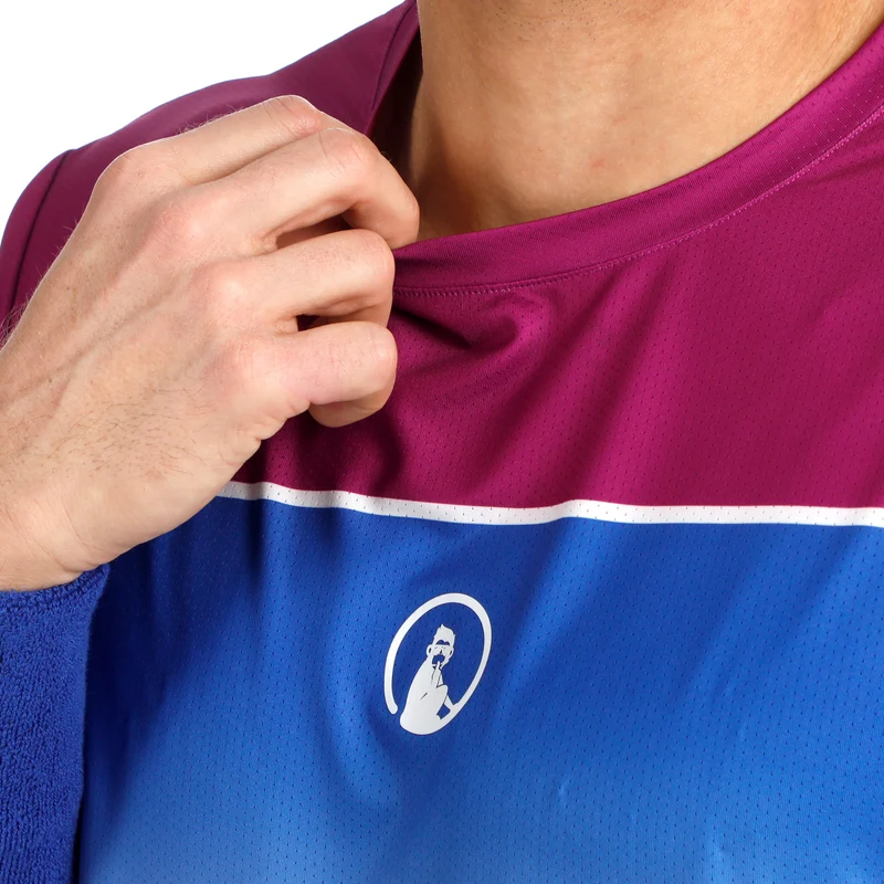 Receiver Faded T-Shirt Herren - pink, weiß