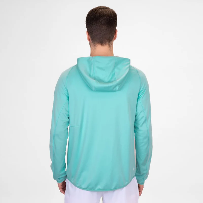 Crew Hood Trainingsjacke Herren-Türkis