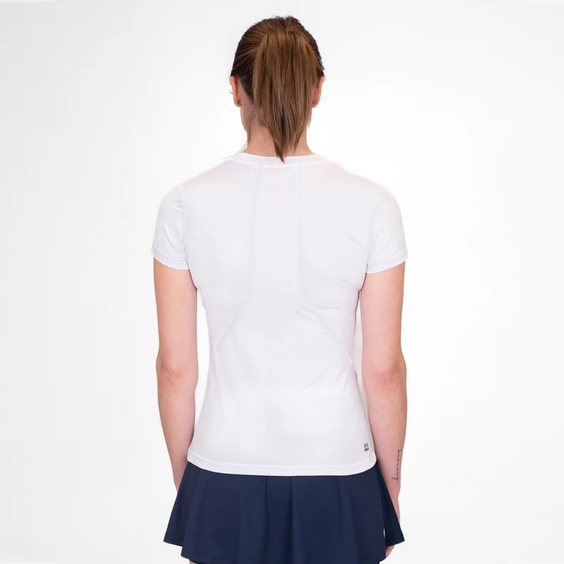 Crew T-Shirt Damen-Weiß