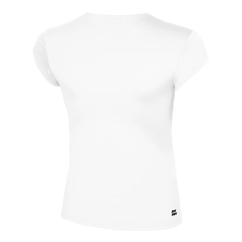 Crew 2.0 V-Neck T-Shirt Damen-weiß