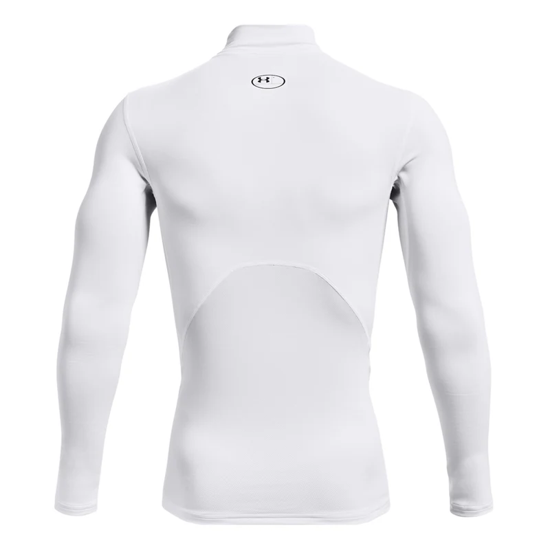 Coldgear Comp Mock Longsleeve Herren-Weiß