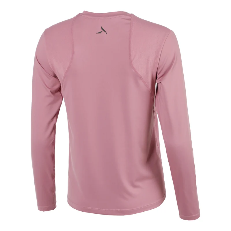 Feel the Vybe Laufshirt Damen-mauve