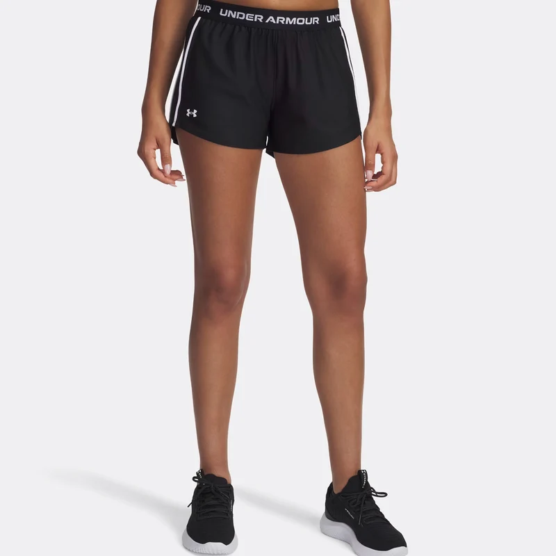 Tech Play Up Ballshorts Damen-Schwarz,Weiß