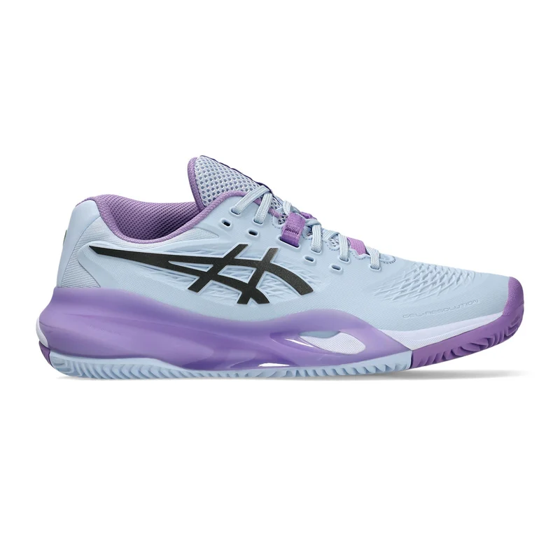 Gel-Resolution X Night Energy Sandplatzschuh Damen - hellblau, flieder