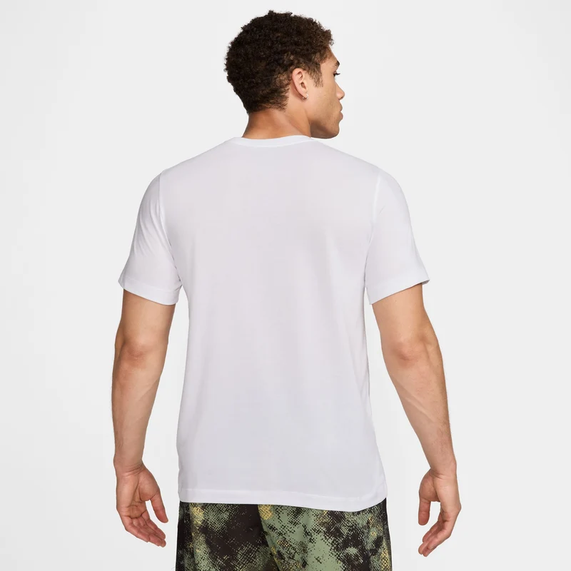 NIKE M NK DF TEE CAMO Herren T-Shirt Weiß