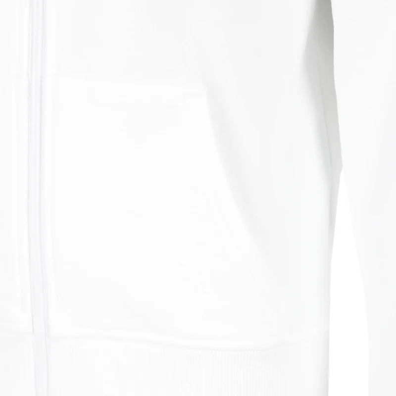 Create Flower Zip Sweatjacke Damen-Weiß,Mehrfarbig