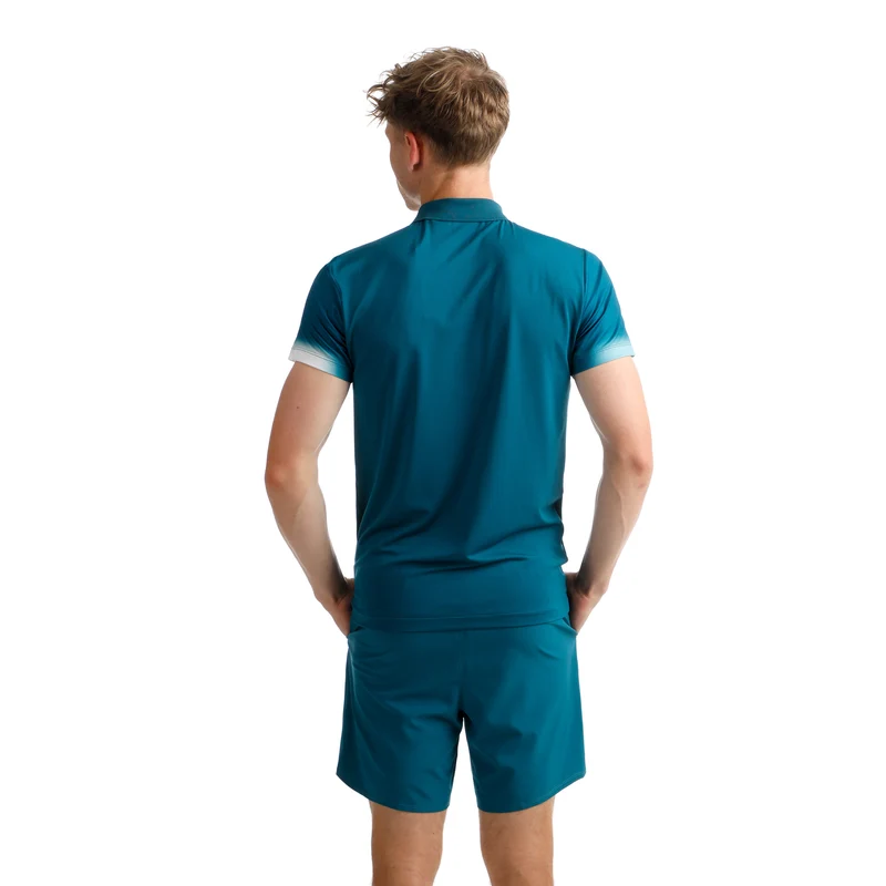 Create Tournament Polo Herren-Petrol,Mehrfarbig