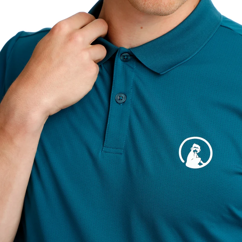 Create Tournament Polo Herren-Petrol,Mehrfarbig