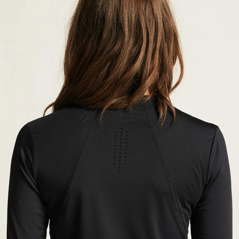 ADV Essence Laufshirt Damen - schwarz