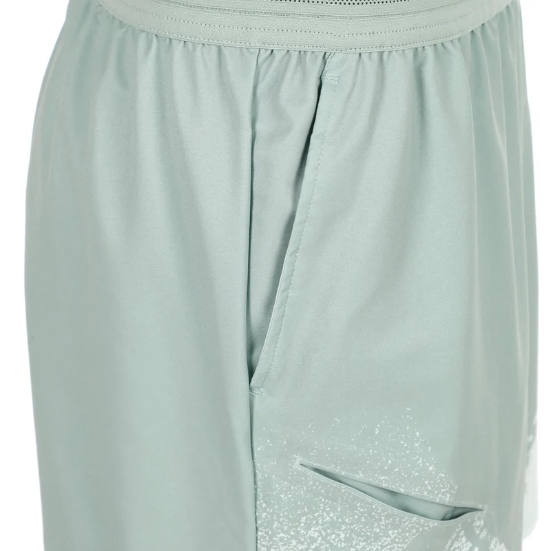 Court Dri-Fit Slam Shorts Herren - graugrün, schwarz
