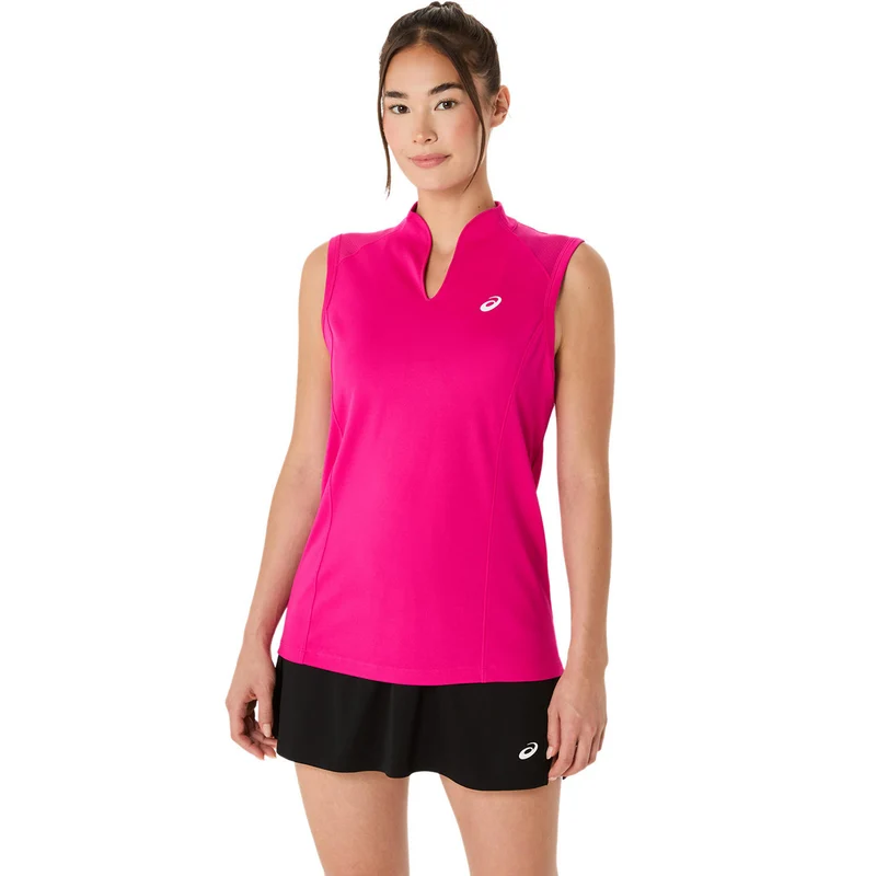 Court Tank-Top Damen-neonpink