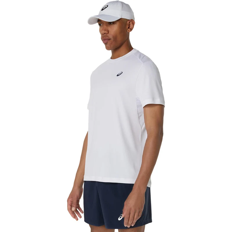 Court T-Shirt Herren-Weiß