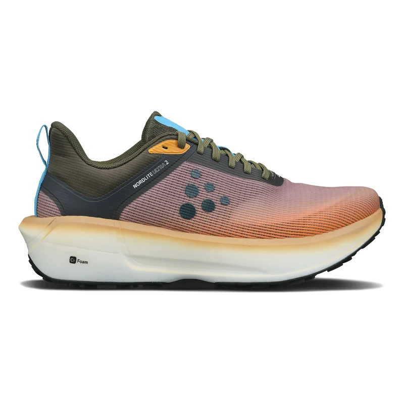 Nordlite Ultra 2 Neutralschuh Herren - orange, oliv