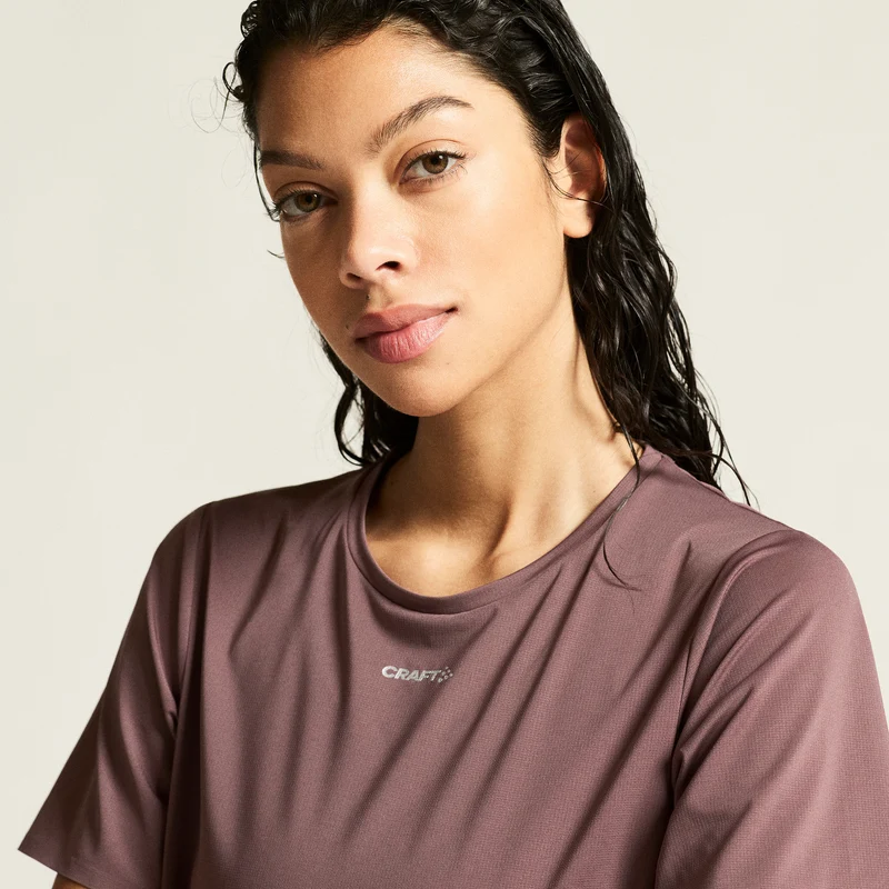 Pro Trail Laufshirt Damen - mauve