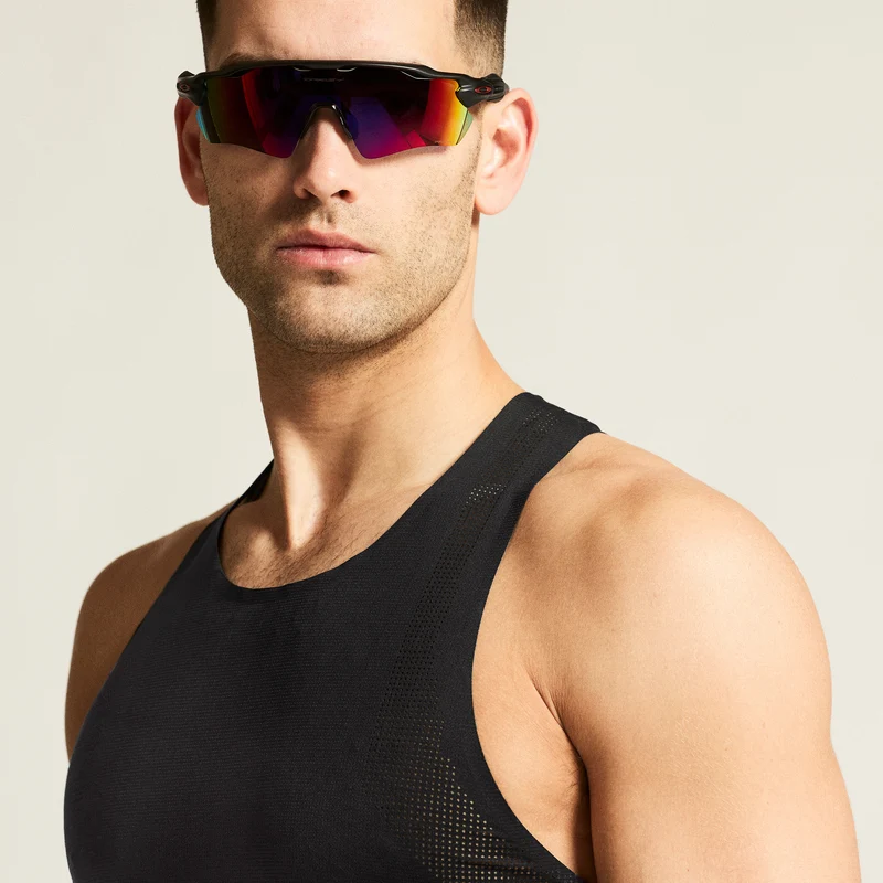 Race Day Laufshirt Herren - schwarz