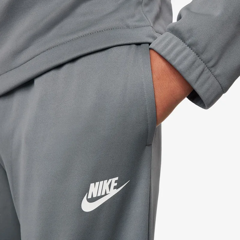 Dri-Fit Full-Zip Trainingsanzug Kinder-Grau