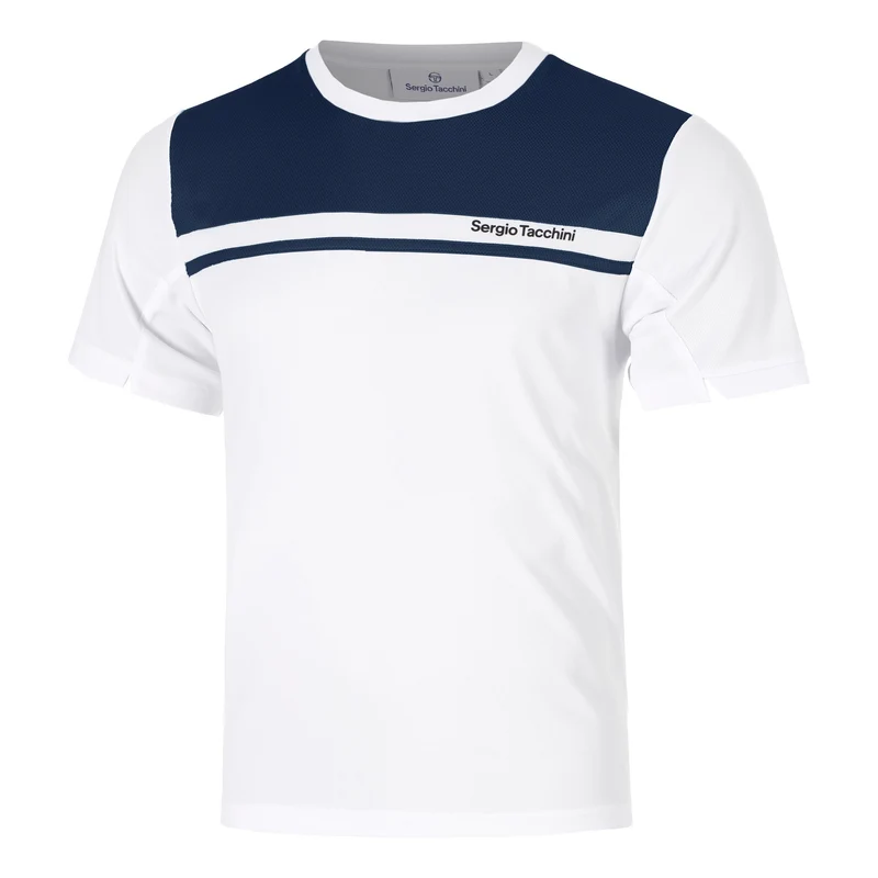 Riflesso PL T-Shirt Herren - weiß, dunkelblau