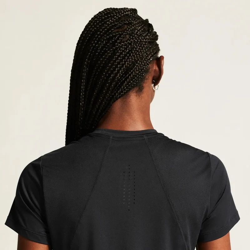 ADV Essence Laufshirt Damen - schwarz